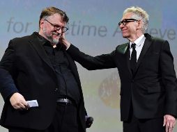 Guillermo del Toro en el Festival de Venecia; hoy elegirá la mejor película. AFP/Archivo