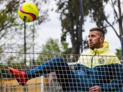 ''Me siento muy bien, falta un poco de tiempo, pero me siento bien'', manifestó el ariete del América. TWITTER / @jeremy_menez187