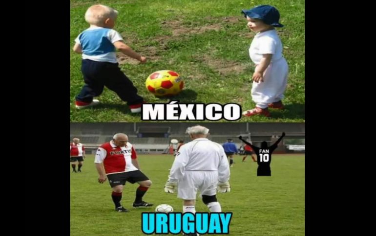 Los memes que dejó la derrota de México ante Uruguay
