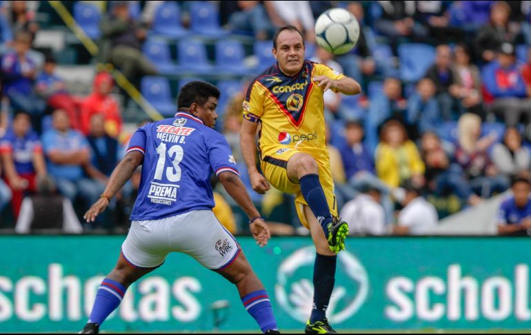 El desgaste físico fue evidente en algunos ex futbolistas, pero el 