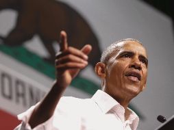 Barack Obama llamó a votar por los candidatos del Partido Demócrata en las elecciones de noviembre. ARCHIVO / AP.