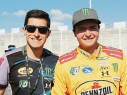 Santiago Tovar superó por seis décimas a Hugo Oliveras en la lucha por la pole en Puebla. @NASCARPEAKMX