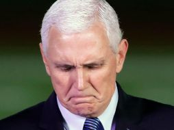 Pence dejó en claro que la suya es una sospecha debido a que hasta ahora no ha cuestionado a sus colaboradores al respecto.  AP / ARCHIVO