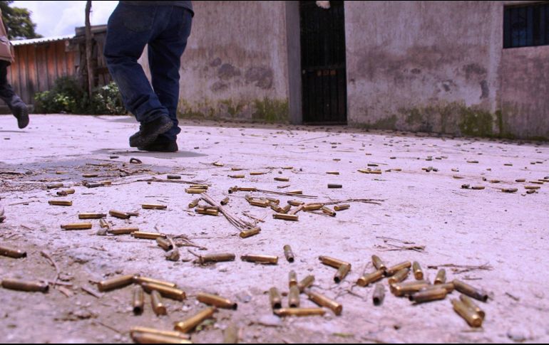 Apenas el miércoles pasado en la comunidad de La Laguna, en Eduardo Neri, unos 50 hombres armados atacaron la comandancia de la Policía Rural Estatal. EL INFORMADOR / ARCHIVO