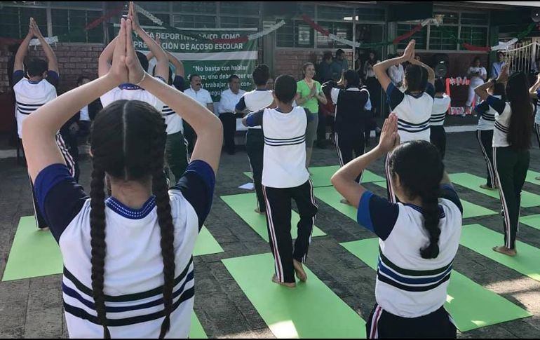 Esta actividad se suma al Programa de Paz y Convivencia implementado en los planteles de educación básica de Jalisco con el fin de erradicar la violencia escolar.  ESPECIAL / SEJ