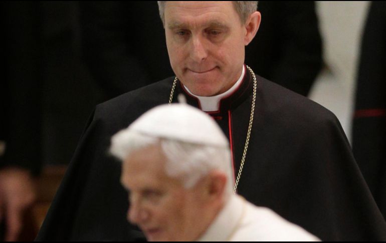 El arzobispo Georg Gaenswein califica los abusos del clero como un ataque a la misma Iglesia desde su interior. AP / ARCHIVO