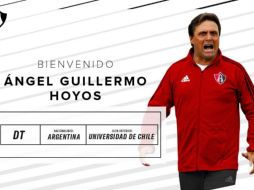 Los Zorros dan la bienvenida al argentino, deseando el mejor de los éxitos en el que será su debut en el futbol mexicano. ESPECIAL / atlasfc.com.mx