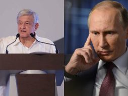 López Obrador se dijo listo para la visita de Putin en el momento más conveniente para el presidente ruso. ESPECIAL
