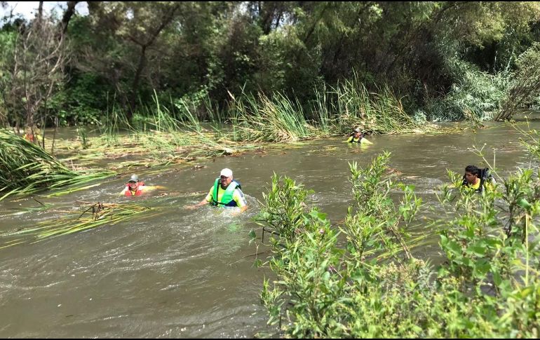 El lunes por la mañana lograron  localizar el primer cuerpo perteneciente a un varón de 62 años, vecino de la localidad y por la tarde encontraron el segundo de otro varón de 27 años quien llegó de León, Guanajuato. ESPECIAL