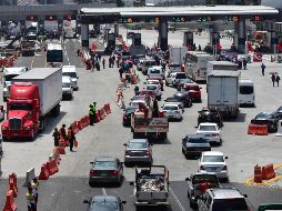 Las tarifas de las casetas de peaje de la red carretera aumentaron, entre 12 y 18 por ciento, el 7 de septiembre. EFE / ARCHIVO