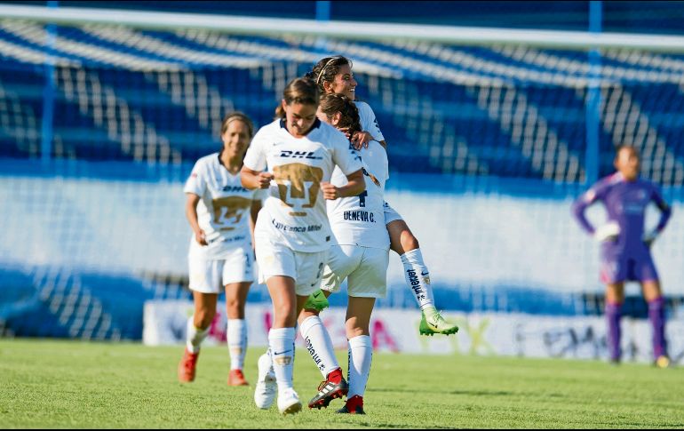 Pumas viene de tres victorias y un empate en sus últimos partidos. MEXSPORT