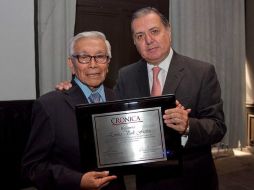 El periodista Emilio Viale Fiestas muere la mañana de este miércoles, a los 81 años de edad. TWITTER / @Notimex