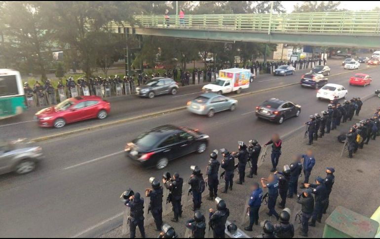 El subsecretario de Seguridad Pública enfatiza que existe un respeto de la autoridad a la libre manifestación, pero que no permitirán por ningún motivo acciones que afecten a la ciudadanía y la economía de la entidad. TWITTER / @MICHOACANSSP