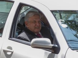 Por la mañana, López Obrador tuvo un encuentro con gobernadores de los estados del norte del país. NTX/J. Pazos
