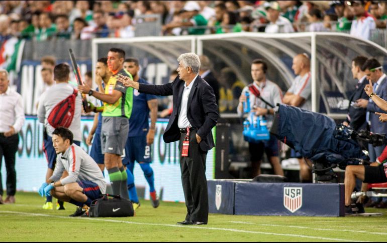 Sobre los partidos que tuvo el Tricolor hace unos días contra Uruguay y Estados Unidos, Ferretti lamentó que se hayan perdido los dos cotejos. EFE/R. Musacchio