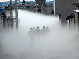 Trabajadores de Pemex lograron contener el gas por la ruptura de un ducto. SUN/O. Contreras