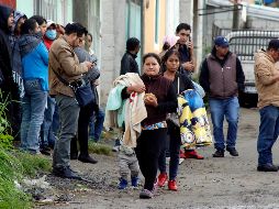Ayer, en la zona de Villa Frontera y colonias aledañas se registró una fuga de gas. SUN / RCC