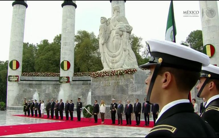 A la ceremonia también acuden los representantes de los otros Poderes de la Unión. YOUTUBE / Gobierno de la República