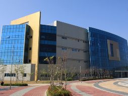 El lugar incluye oficinas separadas para el Norte y el Sur, así como una sala de conferencia común. AP/Newsis