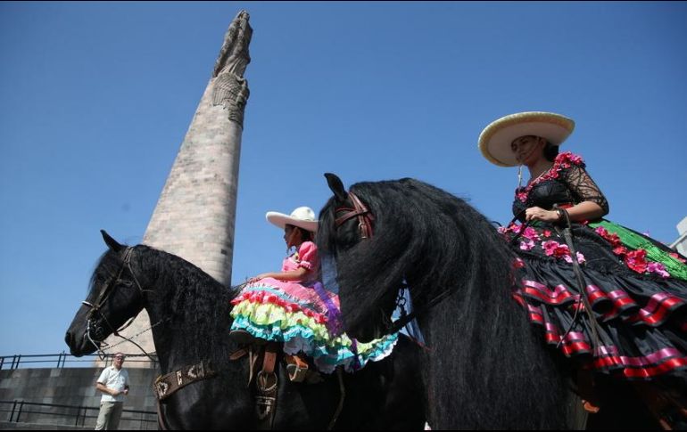 El Día del Charro partirá de la Glorieta de los Niños Héroes y concluirá en el Lienzo Charro Jalisco, a un costado del Parque Agua Azul. EL INFORMADOR / ARCHIVO