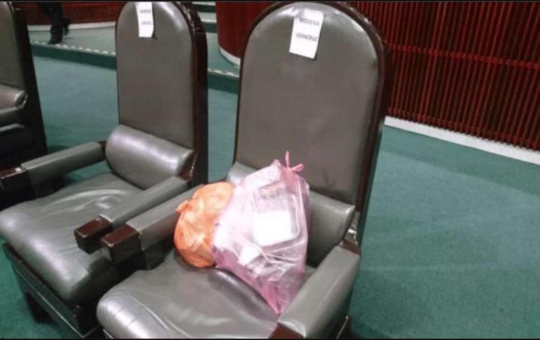 Las curules que más sucias terminaron fueron las de Movimiento Ciudadano y una parte de Morena. ESPECIAL