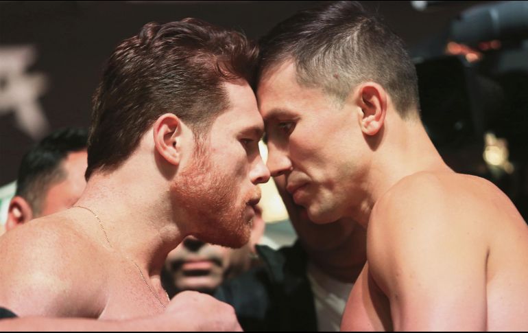 Las cosas se encendieron durante el pesaje y terminaron en empujones; ahora es tiempo de resolver todo en el ring. EL INFORMADOR / E. Victoria