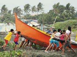 Las lluvias han ocasionado daños en la isla. EFE