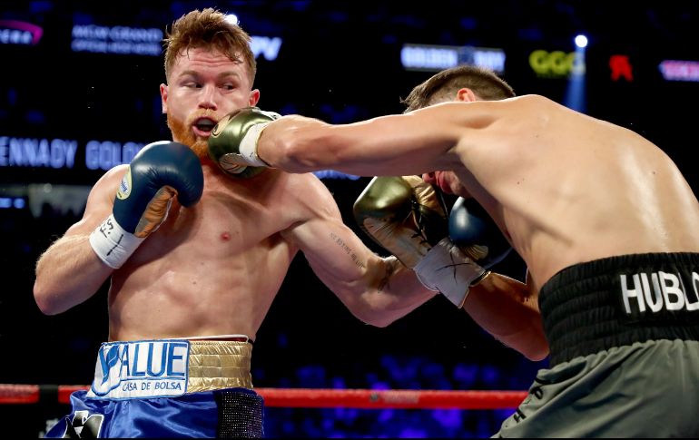 Saúl ''Canelo'' Álvarez y Gennady Golovkin pelearán por segundo año consecutivo durante el fin de semana patrio, en Las Vegas, para continuar con la tradición. AFP / ARCHIVO