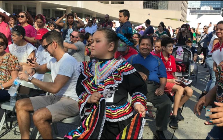 Las celebraciones se desarrollaron en medio de un clima soleado, con una temperatura de más de 30 grados centígrados. NTX/I. Inclán