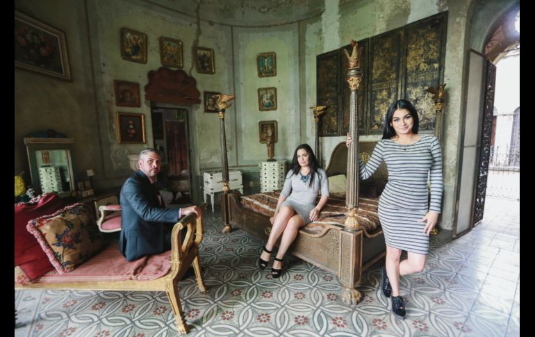 Administración. Imazul Nava Rodríguez (al centro) es la responsable de revivir el proyecto. La acompañan la administradora Carolina Díaz y el abogado Jorge Ruíz.