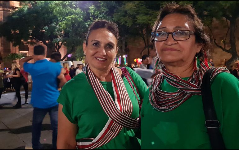 Para las hermanas, este año hay menos puestos, pero está más ordenado y limpio. EL INFORMADOR/I. Martínez