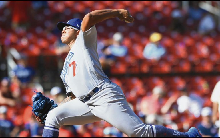 Tras poco más de un año, Julio Urías volvió al diamante con los Dodgers de Los Ángeles. AP