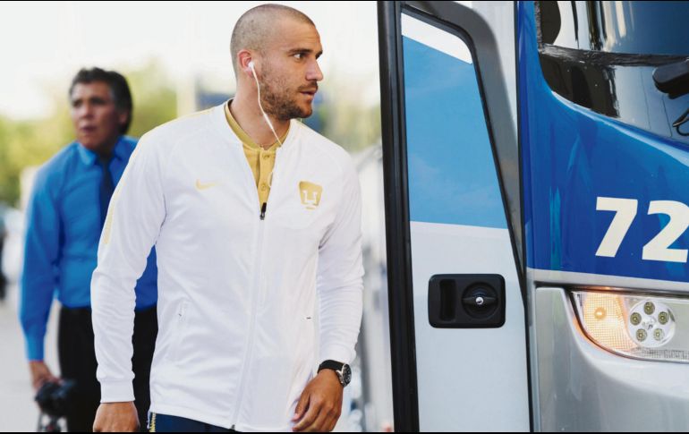 Carlos González, el referente del ataque de Pumas. MEXSPORT