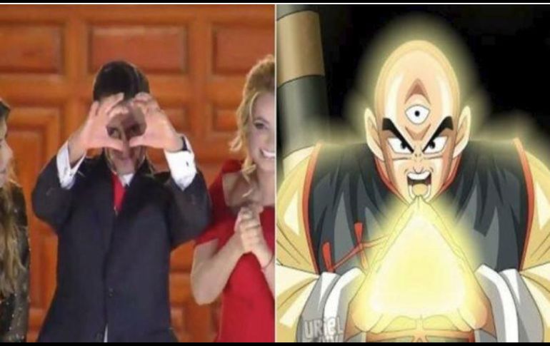 Usuarios de redes sociales reaccionan a la participación del Mandatario Enrique Peña Nieto en la tradicional ceremonia por el Grito de Independencia y al vestido de la primera dama, Angélica Rivera.  ESPECIAL/TWITTER