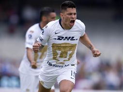 El chileno Iturbe marcó para los felinos un gol de media distancia al 66'. MEXSPORT/V. León