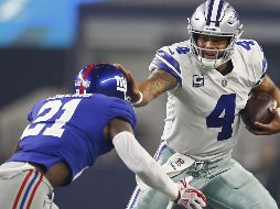 La defensiva de Dallas volvió a lucir, al igual que en la derrota ante Carolina en la primera semana. EFE / L. Smith