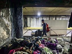 Las personas sin hogar acumulan desechos en los respiraderos, una acción que colabora a las inundaciones como la ocurrida el 12 de septiembre. EL INFORMADOR/F. Atilano