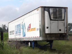 Según contó, cuando los tráiler se encontraban dentro de las instalaciones del Instituto, los cadáveres estaban acomodados. ESPECIAL