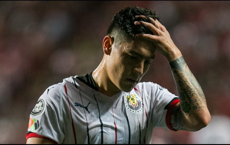 Michael Pérez avanza en su rehabilitación, pero su regreso a los trabajos con el primer equipo no tienen fecha. MEXSPORT / ARCHIVO