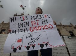 El colectivo también señala que el caso demuestra la incapacidad humana, técnica y presupuestaria del Instituto Jalisciense de Ciencias Forenses y de la Fiscalía. EL INFORMADOR/ F. Atilano