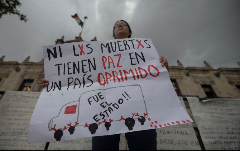 El colectivo también señala que el caso demuestra la incapacidad humana, técnica y presupuestaria del Instituto Jalisciense de Ciencias Forenses y de la Fiscalía. EL INFORMADOR/ F. Atilano