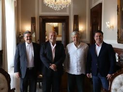 El primero en exponer fue el mandatario estatal, Aristóteles Sandoval, que dio la bienvenida al próximo titular del gobierno federal. EL INFORMADOR/ F. Atilano