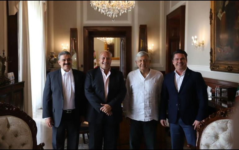 El primero en exponer fue el mandatario estatal, Aristóteles Sandoval, que dio la bienvenida al próximo titular del gobierno federal. EL INFORMADOR/ F. Atilano