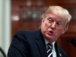 Trump acusó a Canadá de estar tomando ventaja de Estados Unidos en su relación comercial. AP/S. Walsh