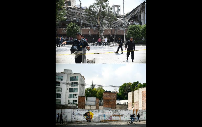 El Gobierno de Ciudad de México acordó la expropiación del predio en Álvaro Obregón y planea un memorial en el sitio, pero algunos damificados exigen la reconstrucción efectiva en la ciudad. AFP/R. Schemidt