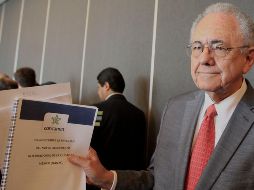 Jiménez Espriú mencionó que en este año el AICM recibirá 48 millones de pasajeros, mientras que el de Toluca 600 mil. EFE/M. Guzmán