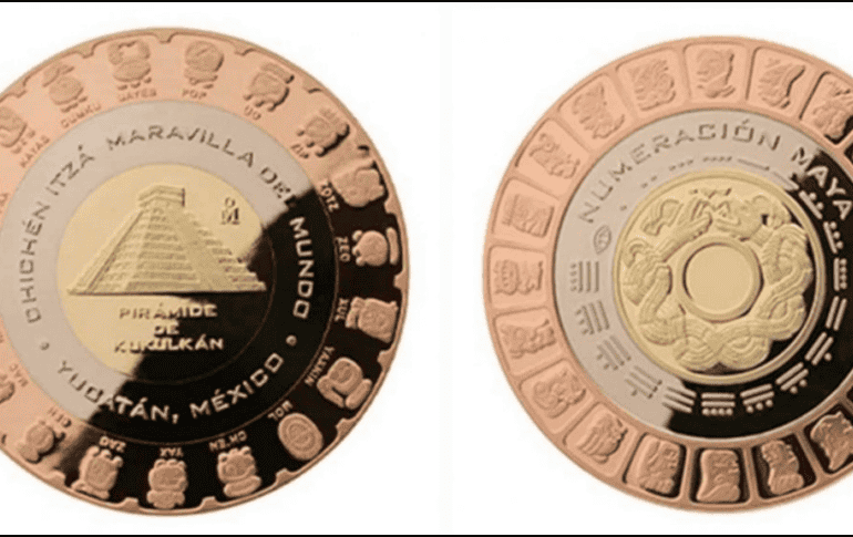 Se trata de una pieza que está agotada, y no es la moneda que se pondrá en circulación para sustituir a los billetes de 20 pesos. ESPECIAL / Casa de Moneda