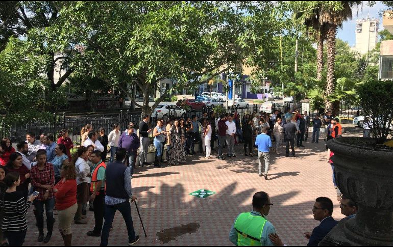 Previo a la movilización. personal de las dependencias e instituciones recibieron una capacitación en protección civil. ESPECIAL