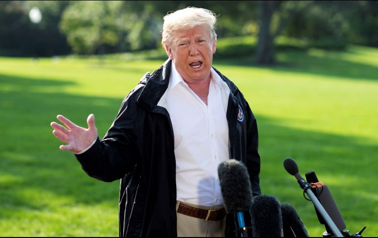 El martes se aprobó una propuesta de ley que destina dinero al Ejército para 2018, pero no incluye el prometido muro en la frontera de EU con México. EFE / M. Reynolds