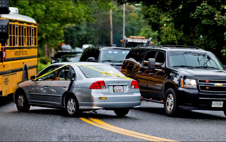 El incidente tuvo lugar en las instalaciones de un centro de distribución de la cadena de farmacias Rite Aid y se confirmó que la atacante fue sometida y trasladada a un hospital donde se encuentra en estado crítico. EFE / S. Serio